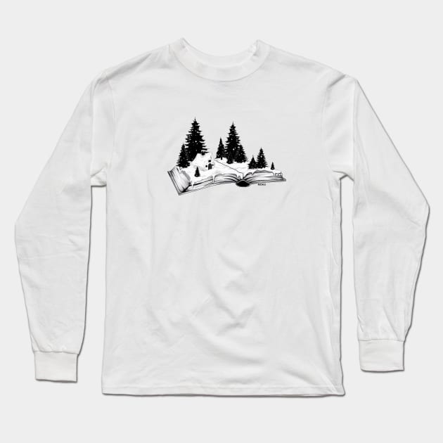 winter wonderland Long Sleeve T-Shirt by MOKO